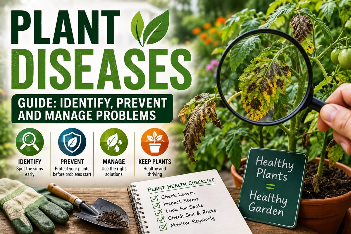 Plant Diseases Guide: Identify, Prevent and Manage Problems