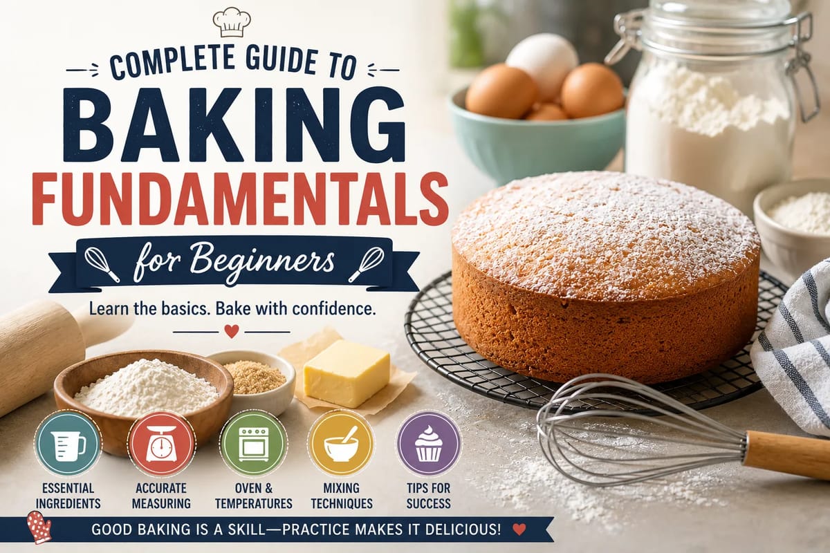 Complete Guide to Baking Fundamentals for Beginners