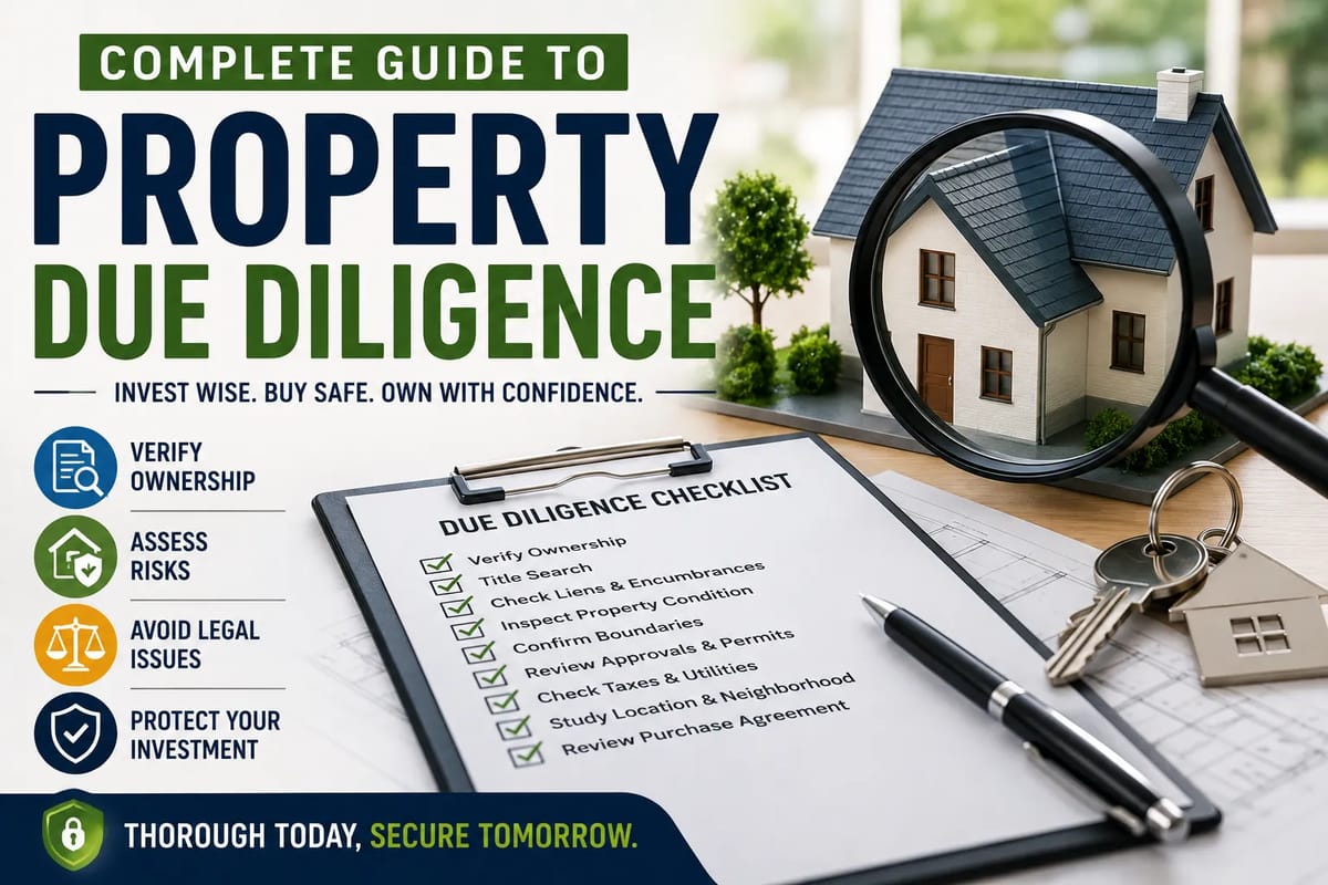 Complete Guide to Property Due Diligence