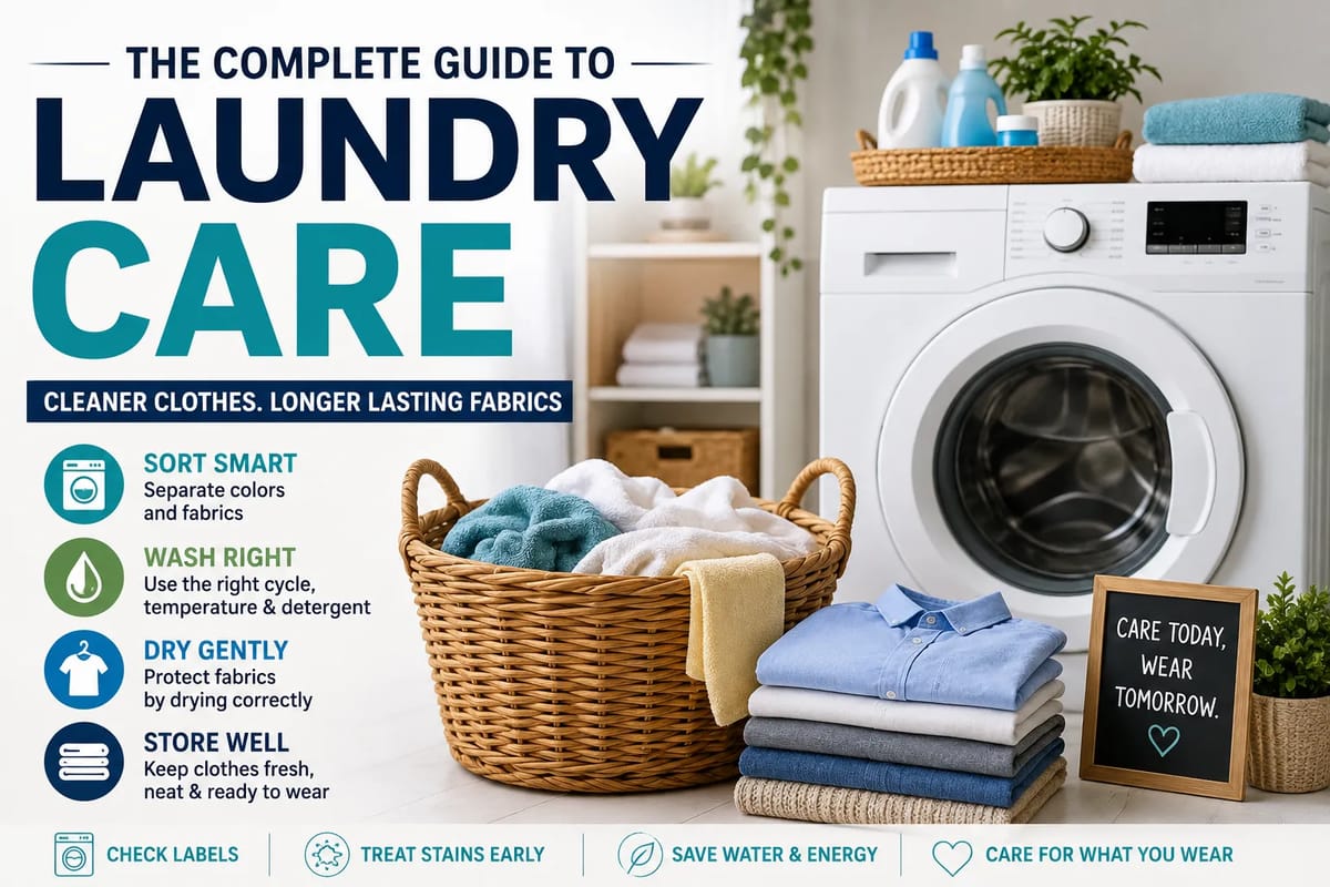 The Complete Guide to Laundry Care