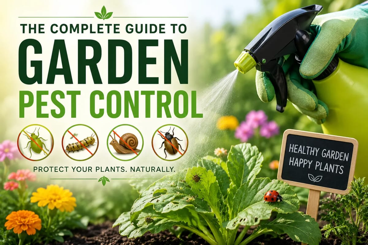 The Complete Guide To Garden Pest Control