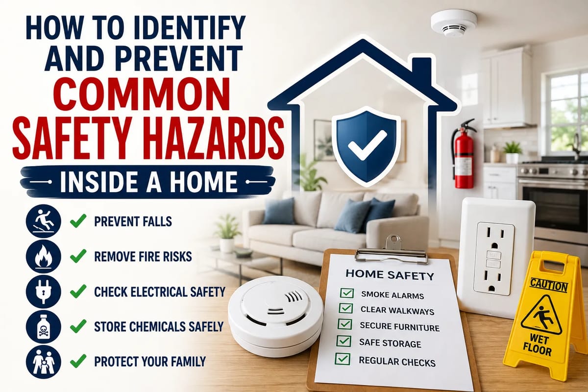 How to Identify and Prevent Common Safety Hazards Inside a Home