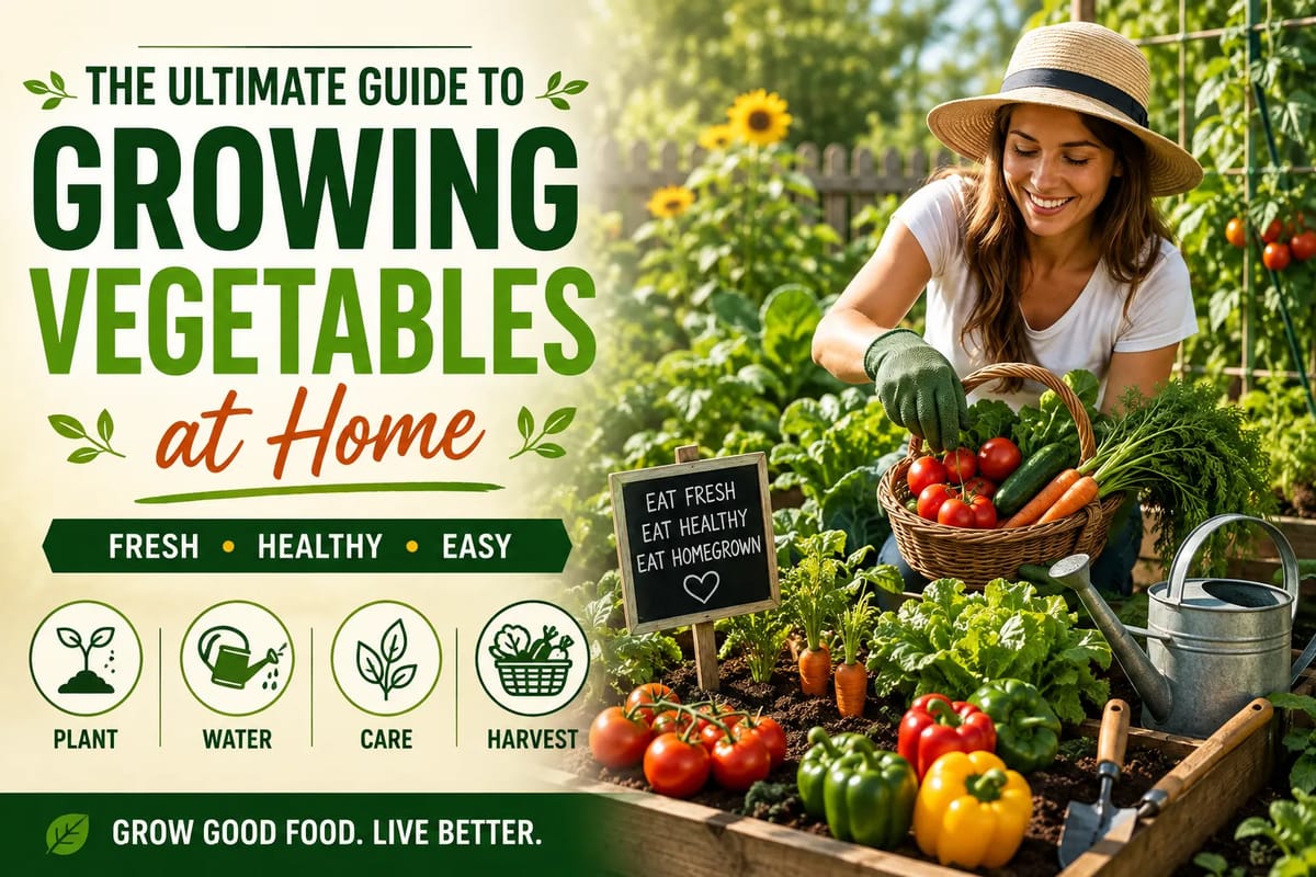 The Ultimate Guide to Growing Vegetables at Home