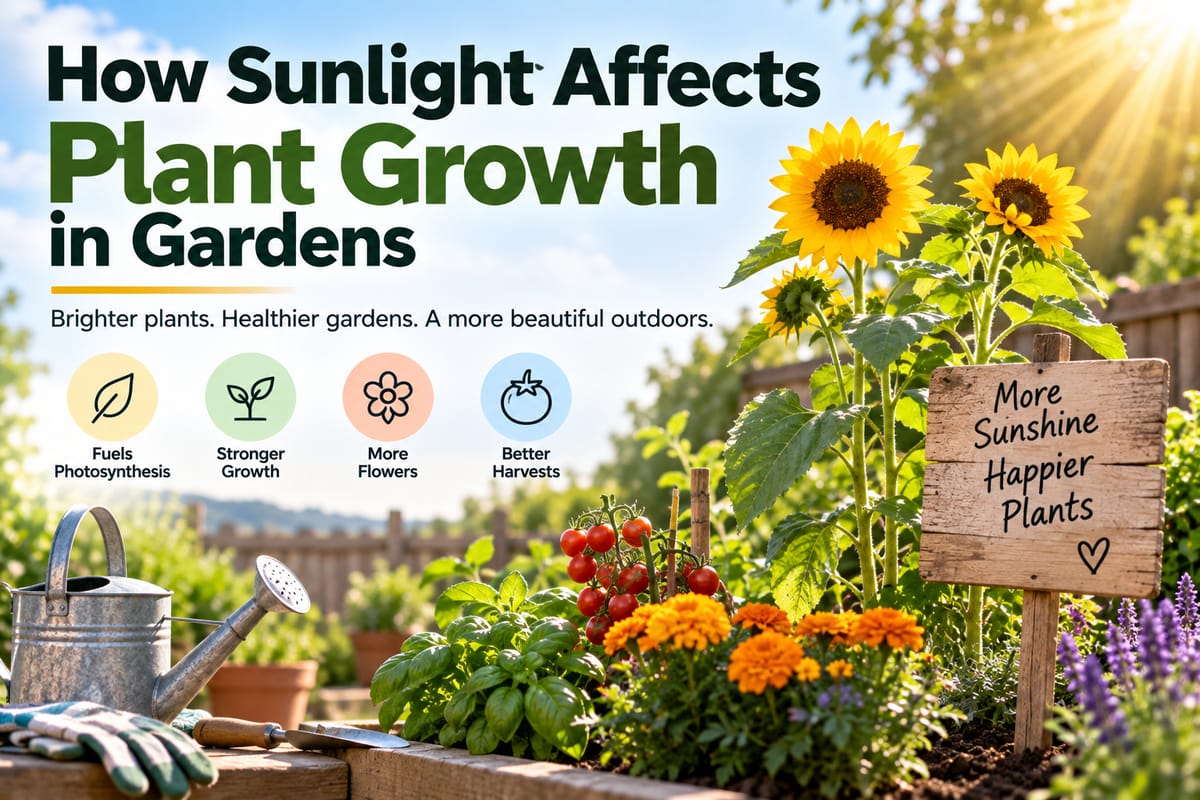 How Sunlight Affects Plant Growth in Gardens