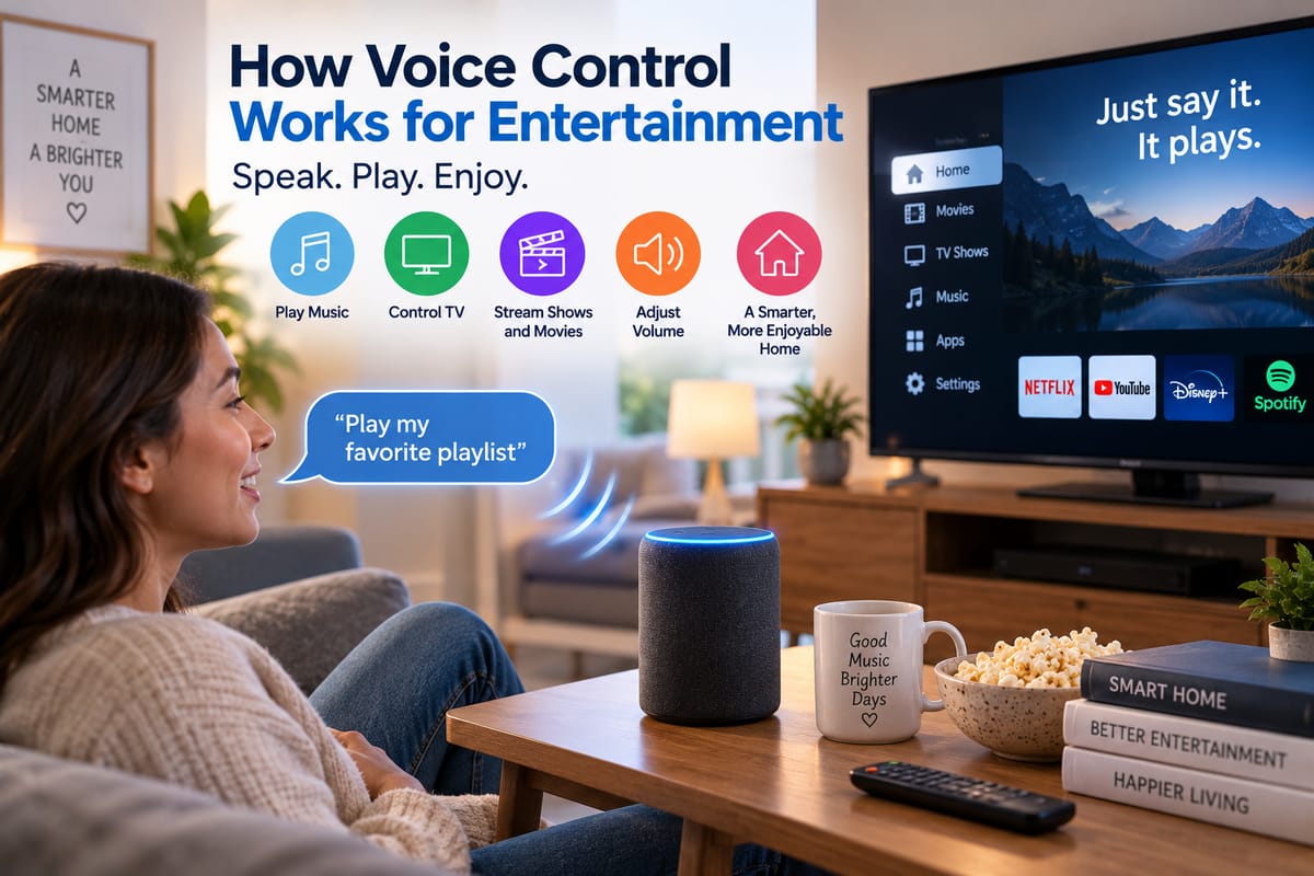 How Voice Control Works for Entertainment