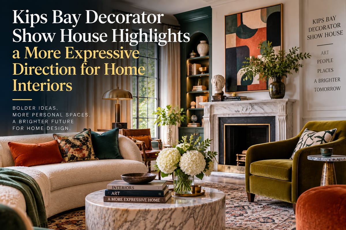 Kips Bay Decorator Show House Highlights a More Expressive Direction for Home Interiors