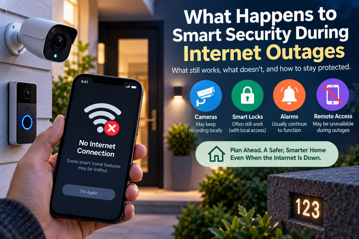 What Happens to Smart Security During Internet Outages