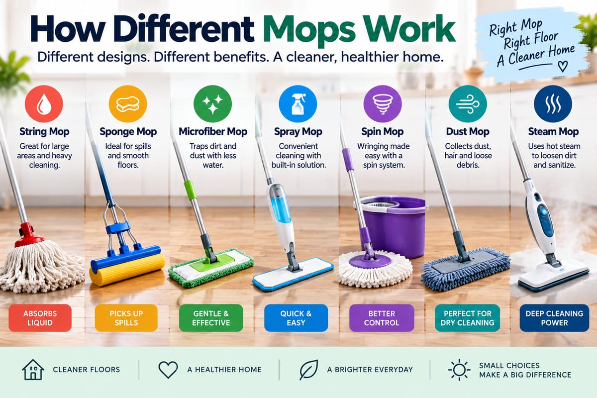How Different Mops Work