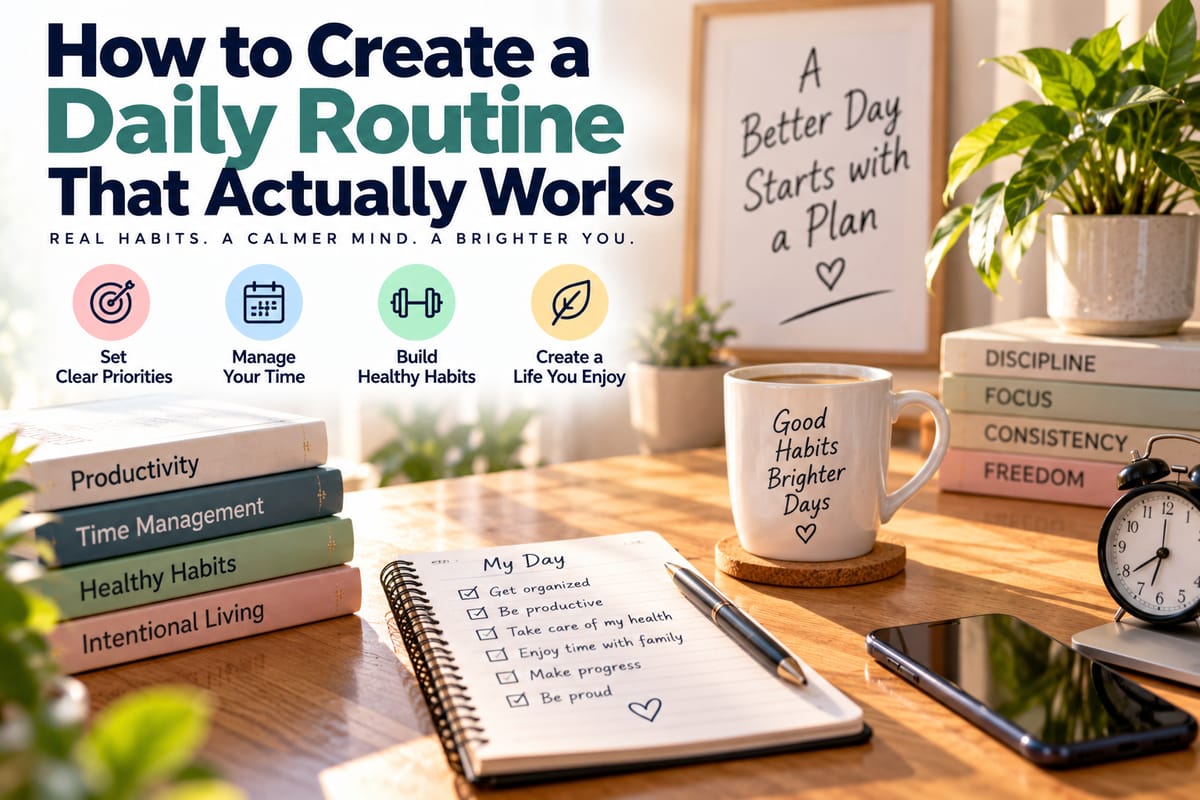 How to Create a Daily Routine That Actually Works