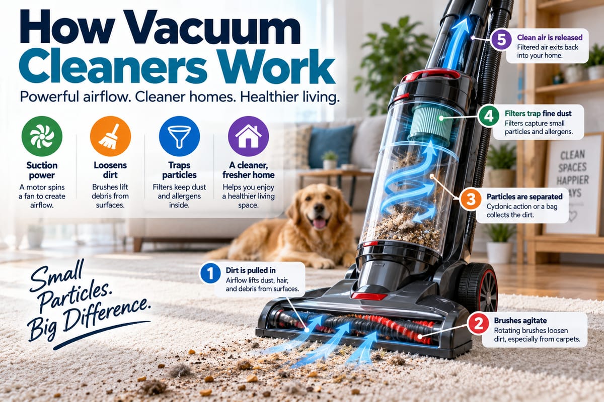 How Vacuum Cleaners Work