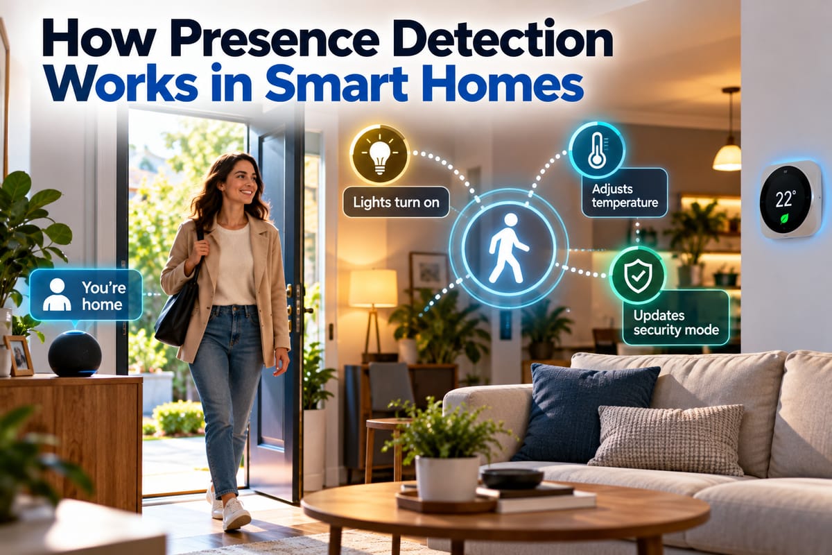 How Presence Detection Works in Smart Homes