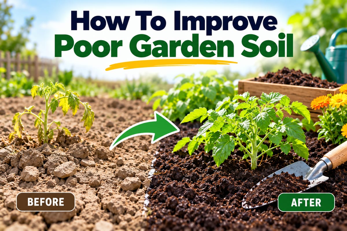 How To Improve Poor Garden Soil