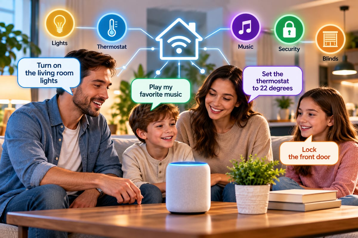 How Multiple People Can Use Voice Assistants to Control One Smart Home