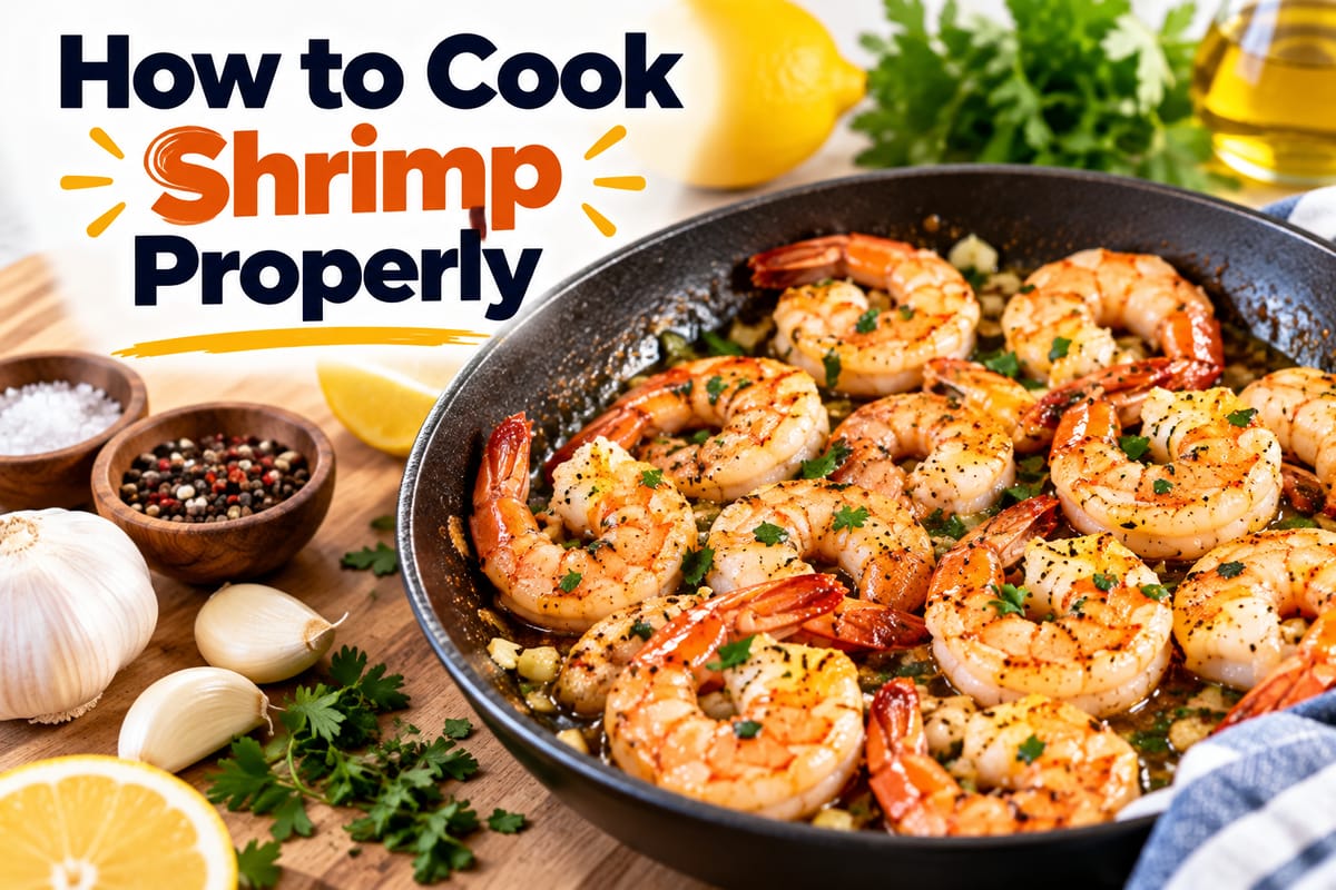 How to Cook Shrimp Properly