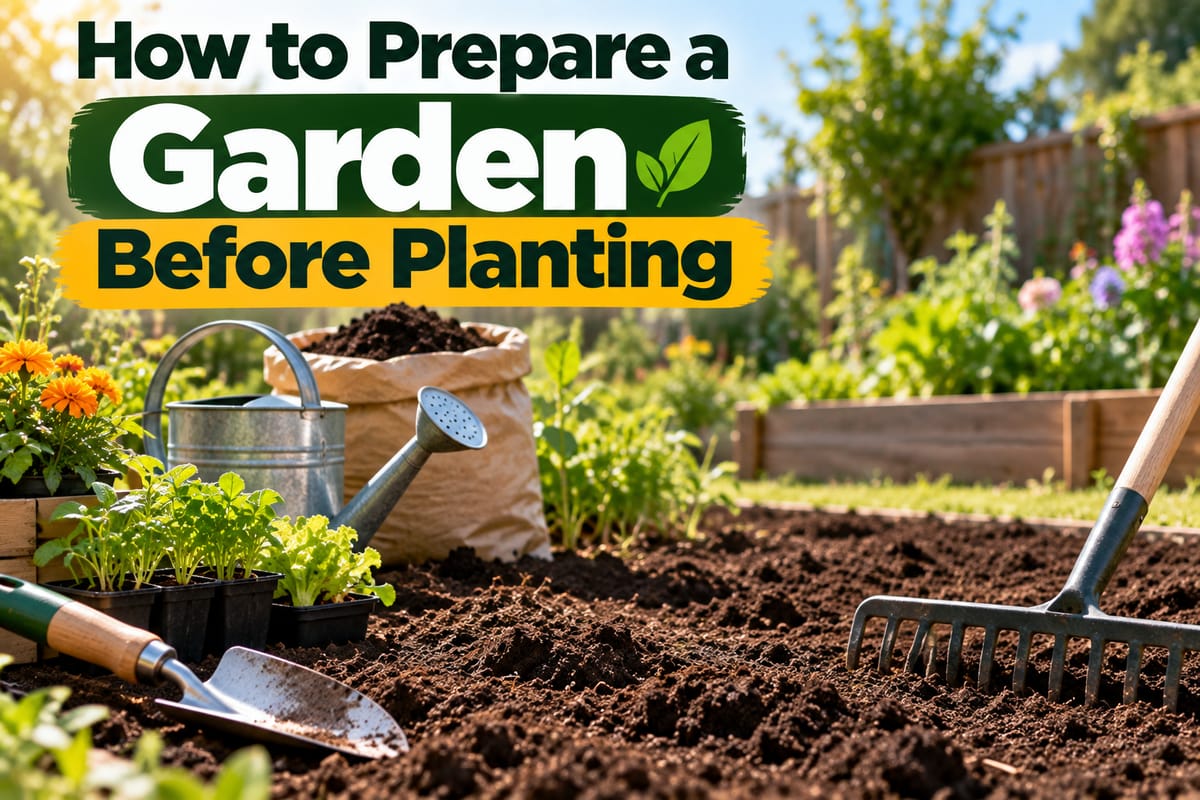How to Prepare a Garden Before Planting