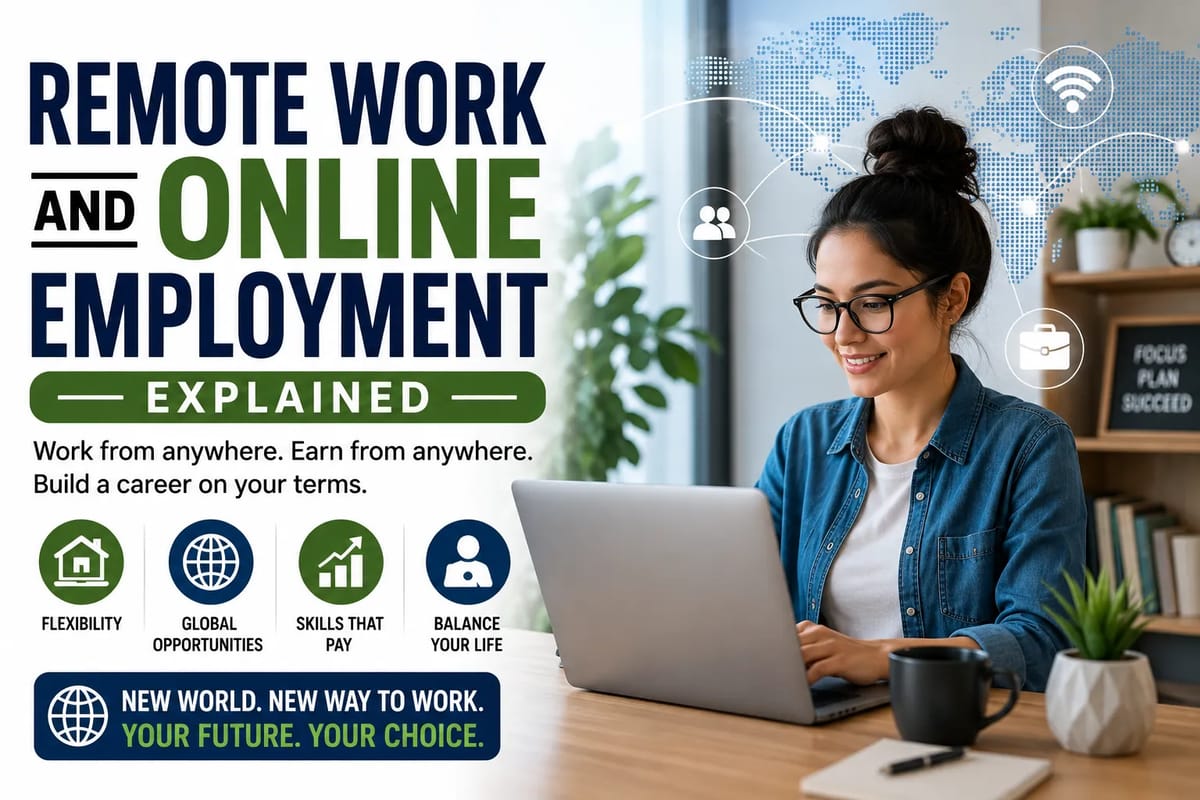 Remote Work and Online Employment Explained