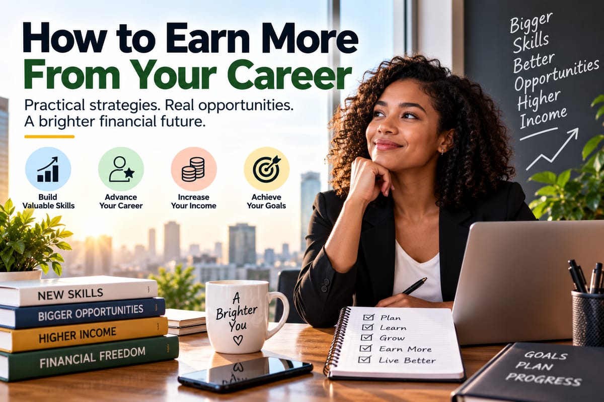 How to Earn More From Your Career