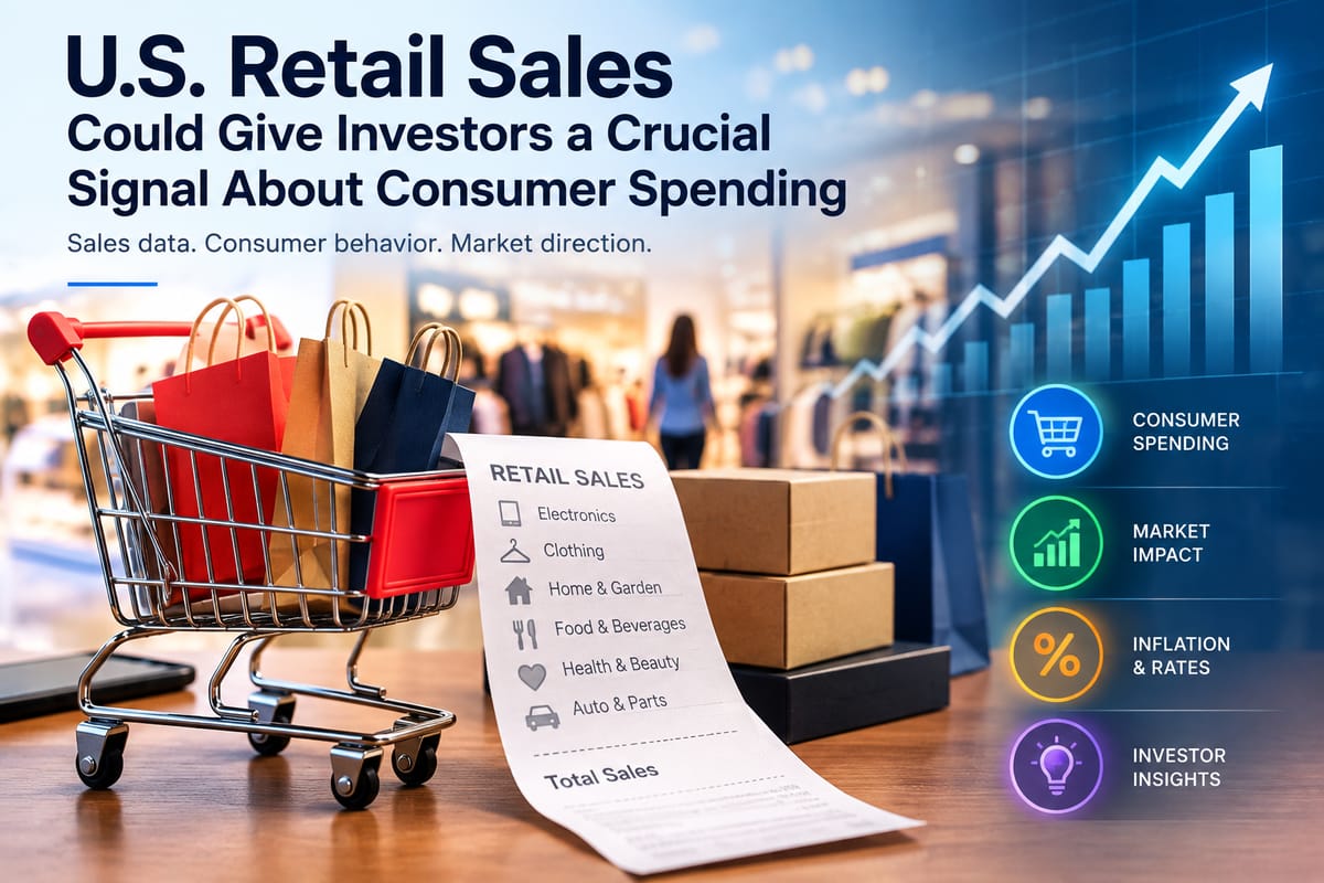 U.S. Retail Sales Could Give Investors a Crucial Signal About Consumer Spending