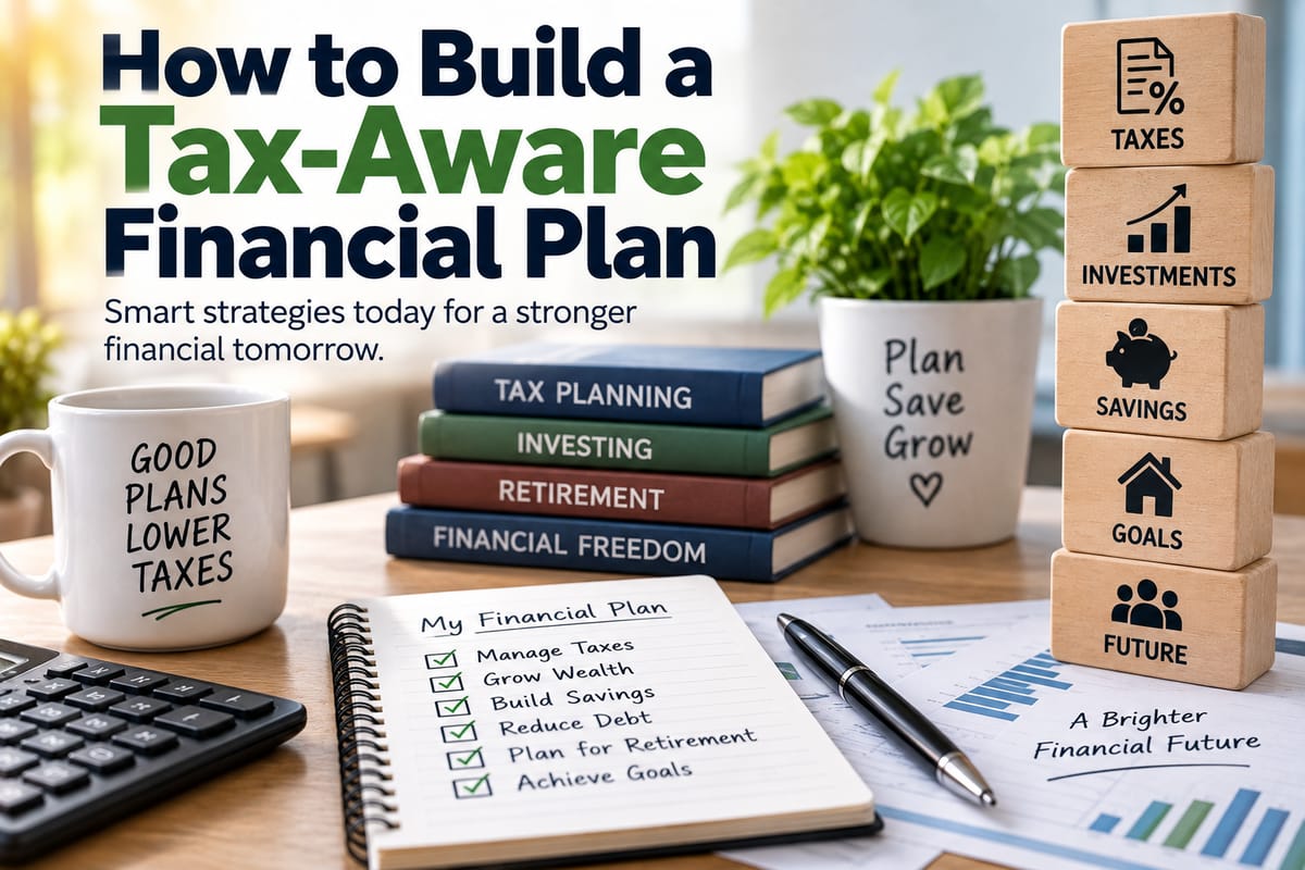 How to Build a Tax-Aware Financial Plan