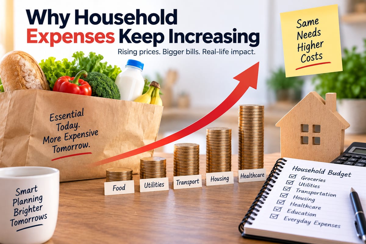 Why Household Expenses Keep Increasing