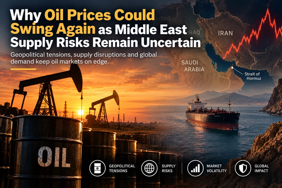 Why Oil Prices Could Swing Again as Middle East Supply Risks Remain Uncertain