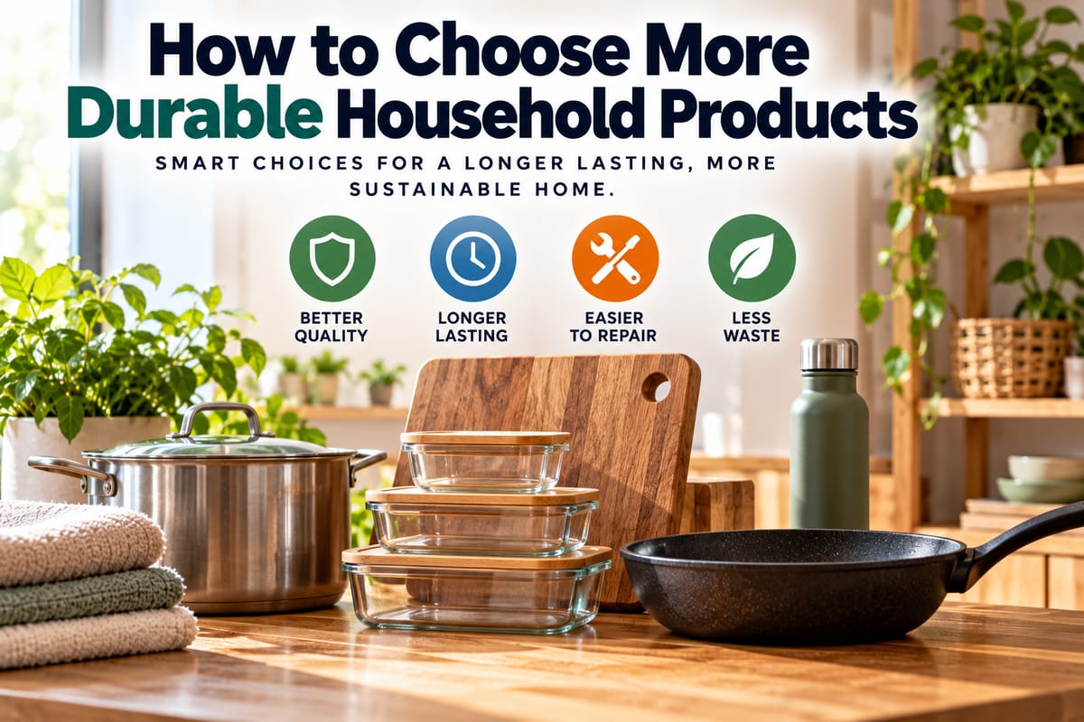 How to Choose More Durable Household Products