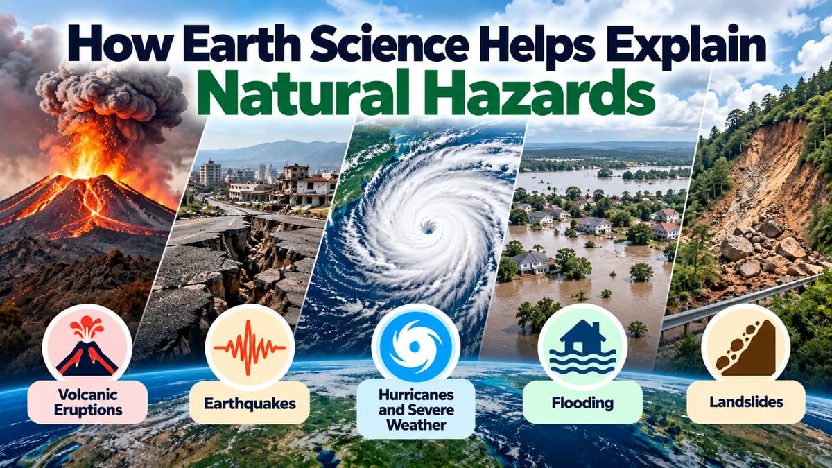 How Earth Science Helps Explain Natural Hazards