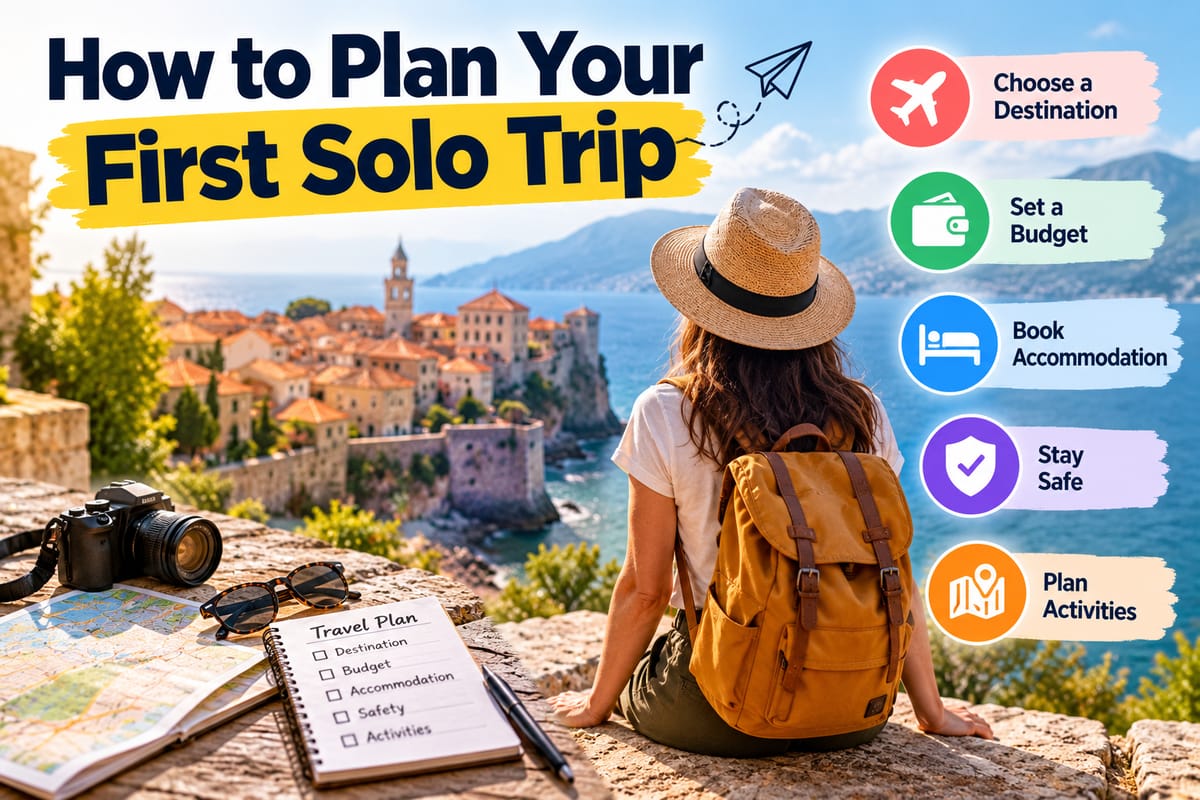 How to Plan Your First Solo Trip