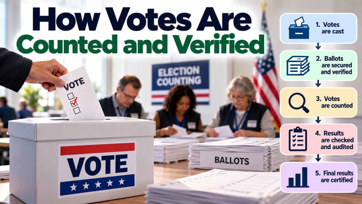 How Votes Are Counted and Verified