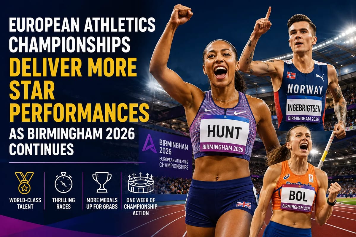 European Athletics Championships Deliver More Star Performances as Birmingham 2026 Continues