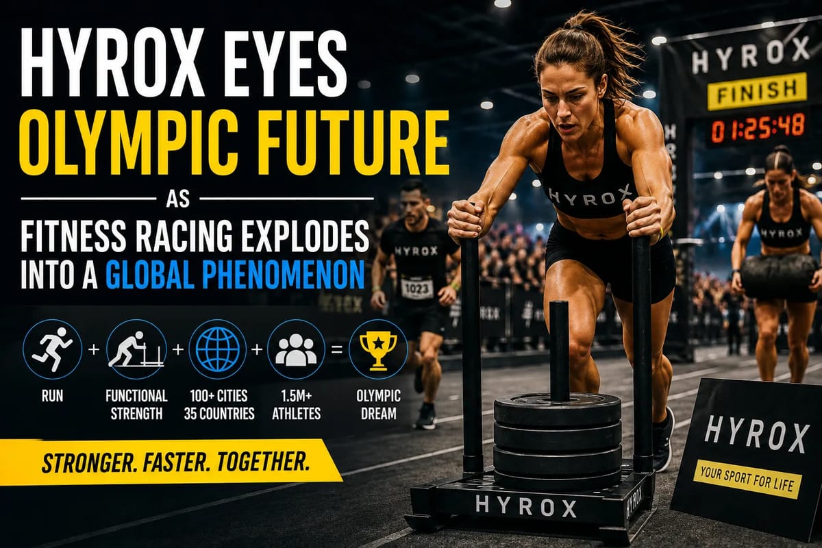 HYROX Eyes Olympic Future as Fitness Racing Explodes Into a Global Phenomenon