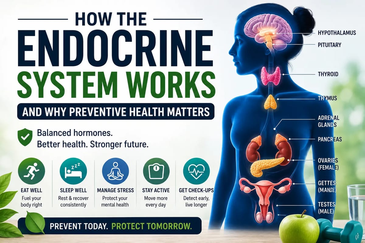 How the Endocrine System Works and Preventive Health Matters