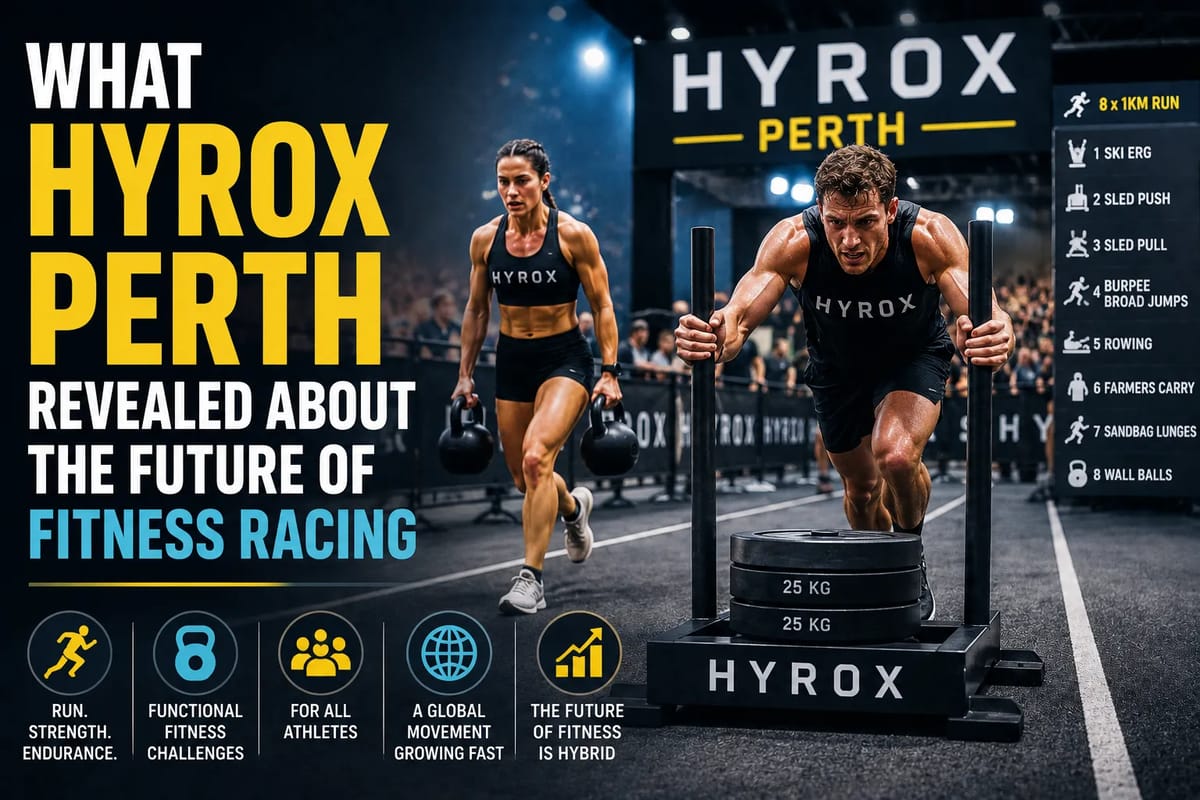What HYROX Perth Revealed About the Future of Fitness Racing
