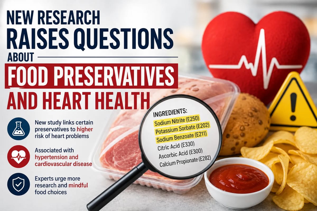 New Research Raises Questions About Food Preservatives and Heart Health