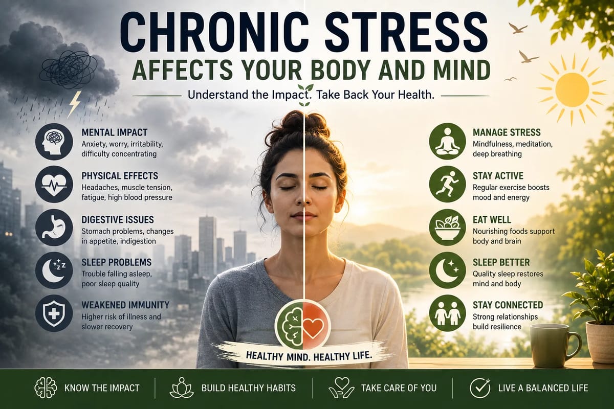 How Chronic Stress Affects Your Body and Mind