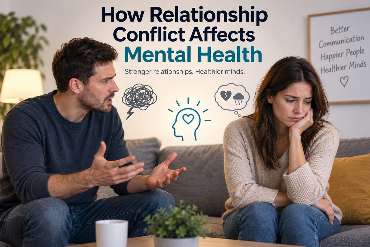 How Relationship Conflict Affects Mental Health