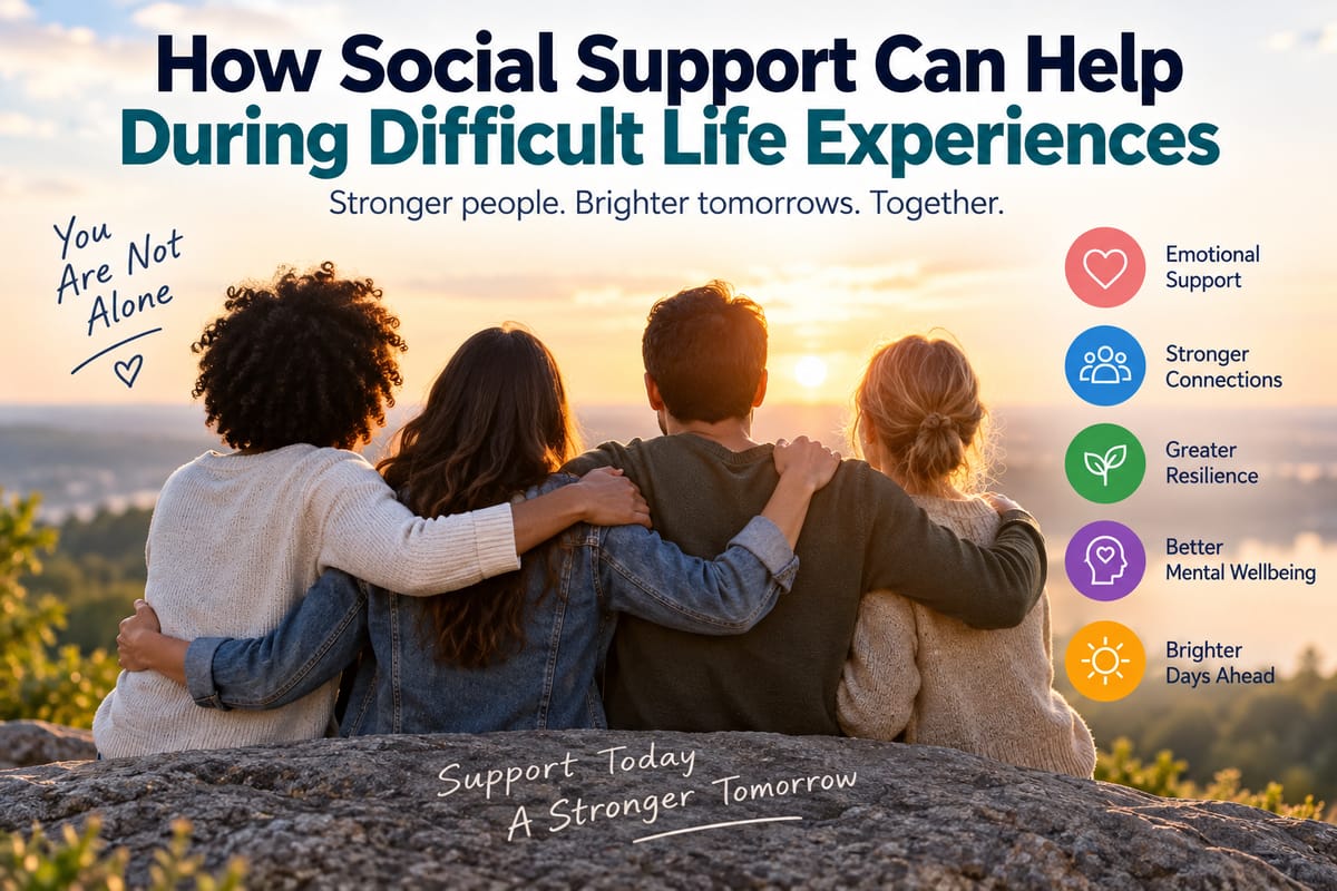 How Social Support Can Help During Difficult Life Experiences