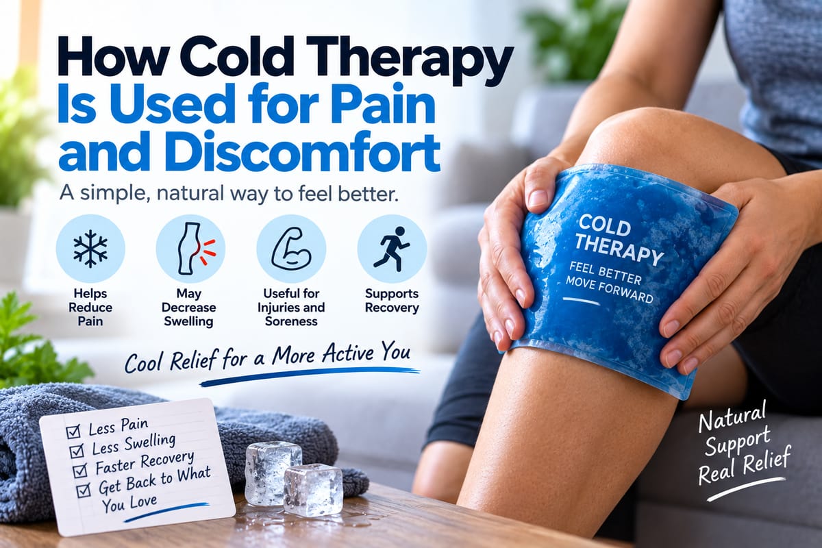 How Cold Therapy Is Used for Pain and Discomfort