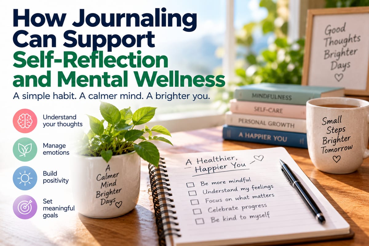 How Journaling Can Support Self-Reflection and Mental Wellness