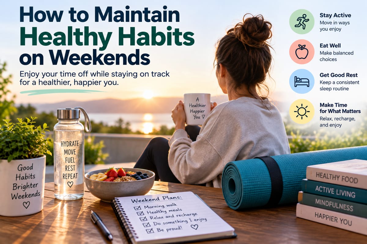How to Maintain Healthy Habits on Weekends