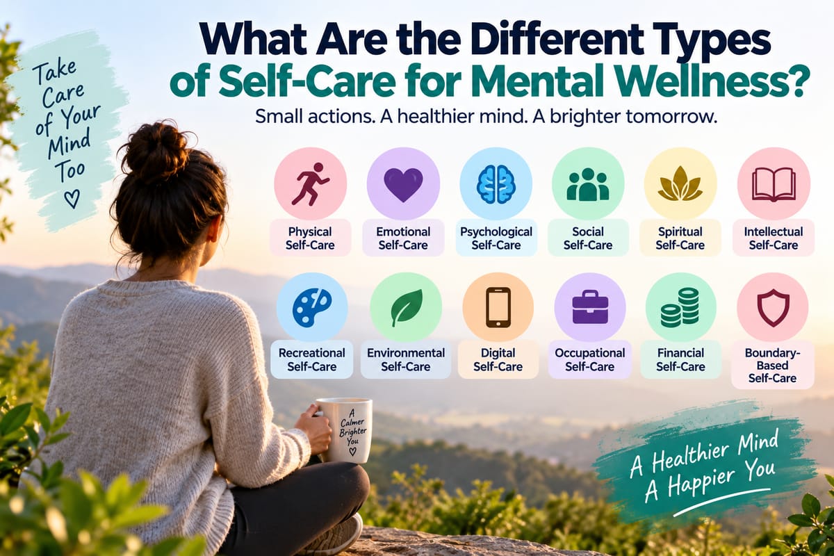 What Are the Different Types of Self-Care for Mental Wellness?