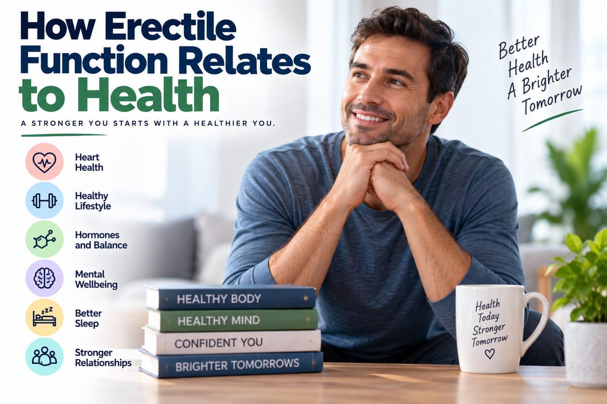 How Erectile Function Relates to Health