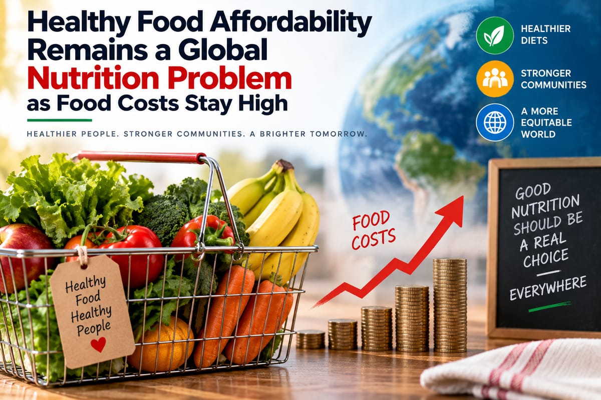 Healthy Food Affordability Remains a Global Nutrition Problem as Food Costs Stay High