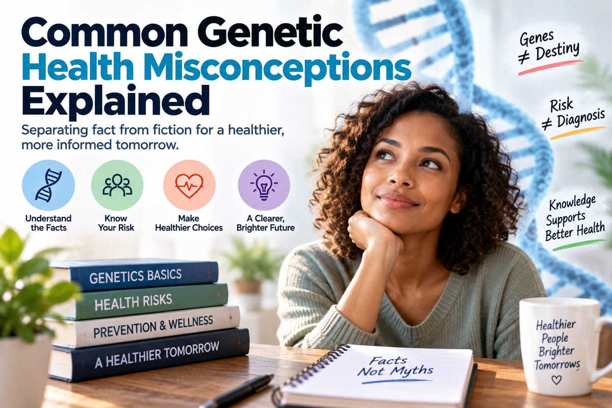 Common Genetic Health Misconceptions Explained