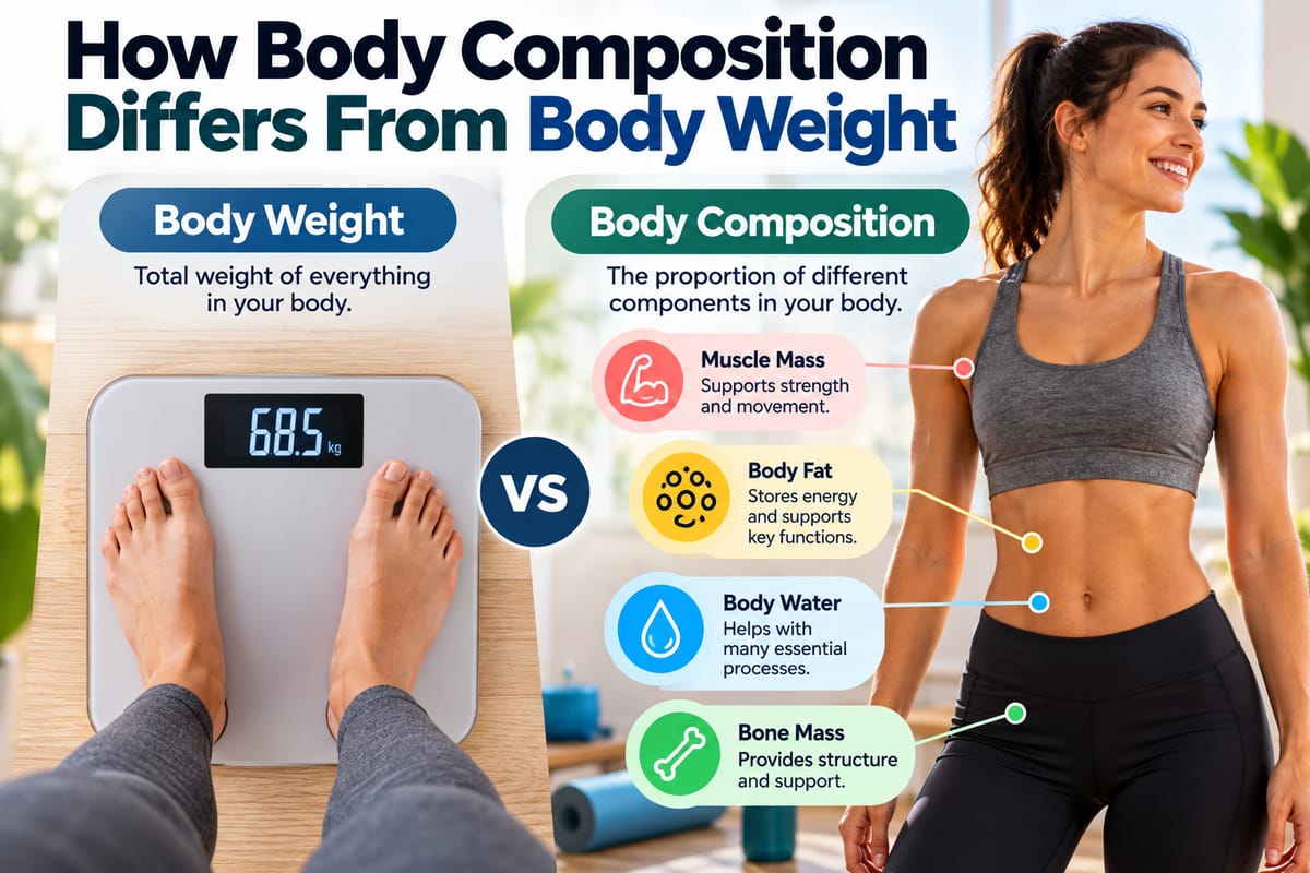 How Body Composition Differs From Body Weight