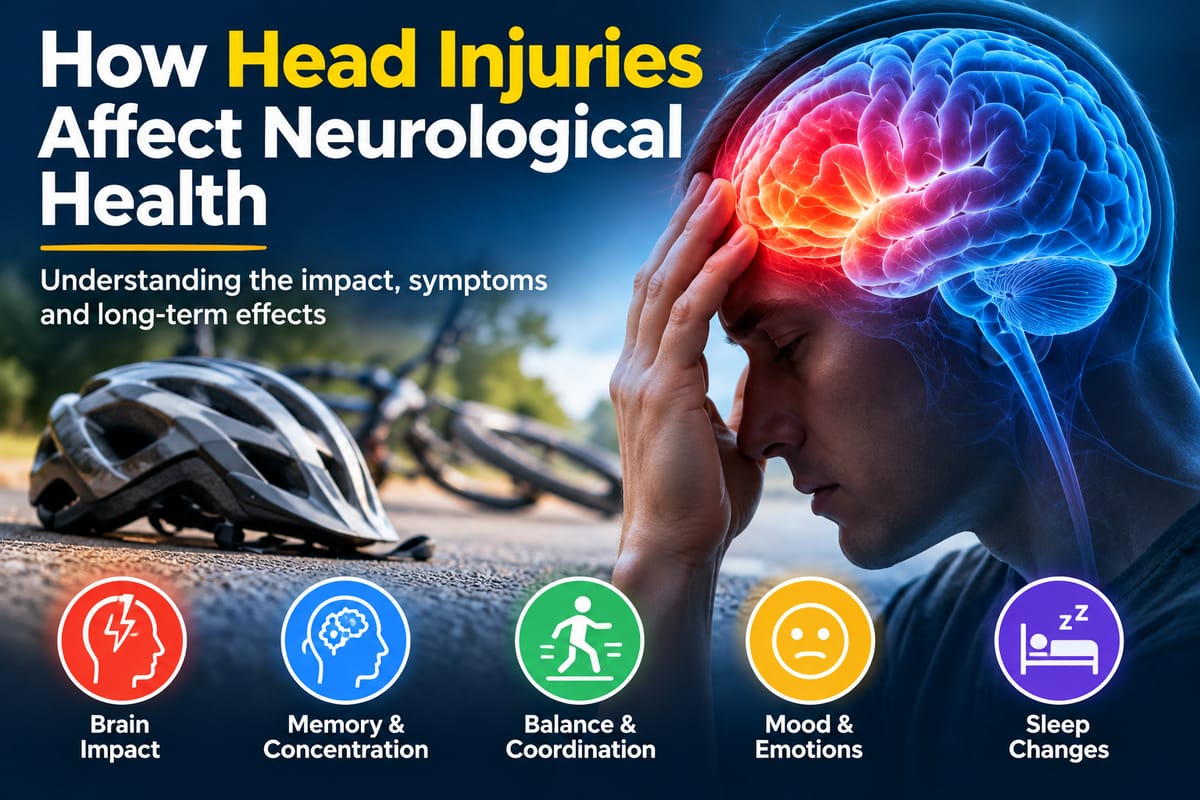How Head Injuries Affect Neurological Health