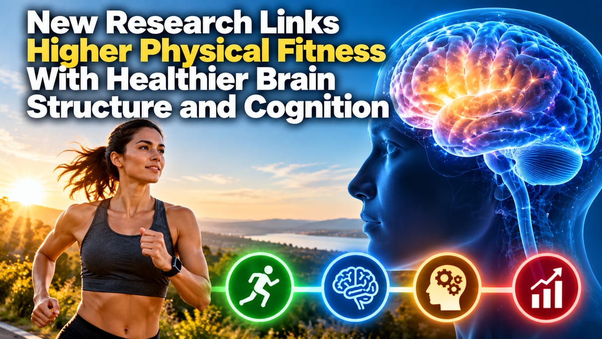 New Research Links Higher Physical Fitness With Healthier Brain Structure and Cognition