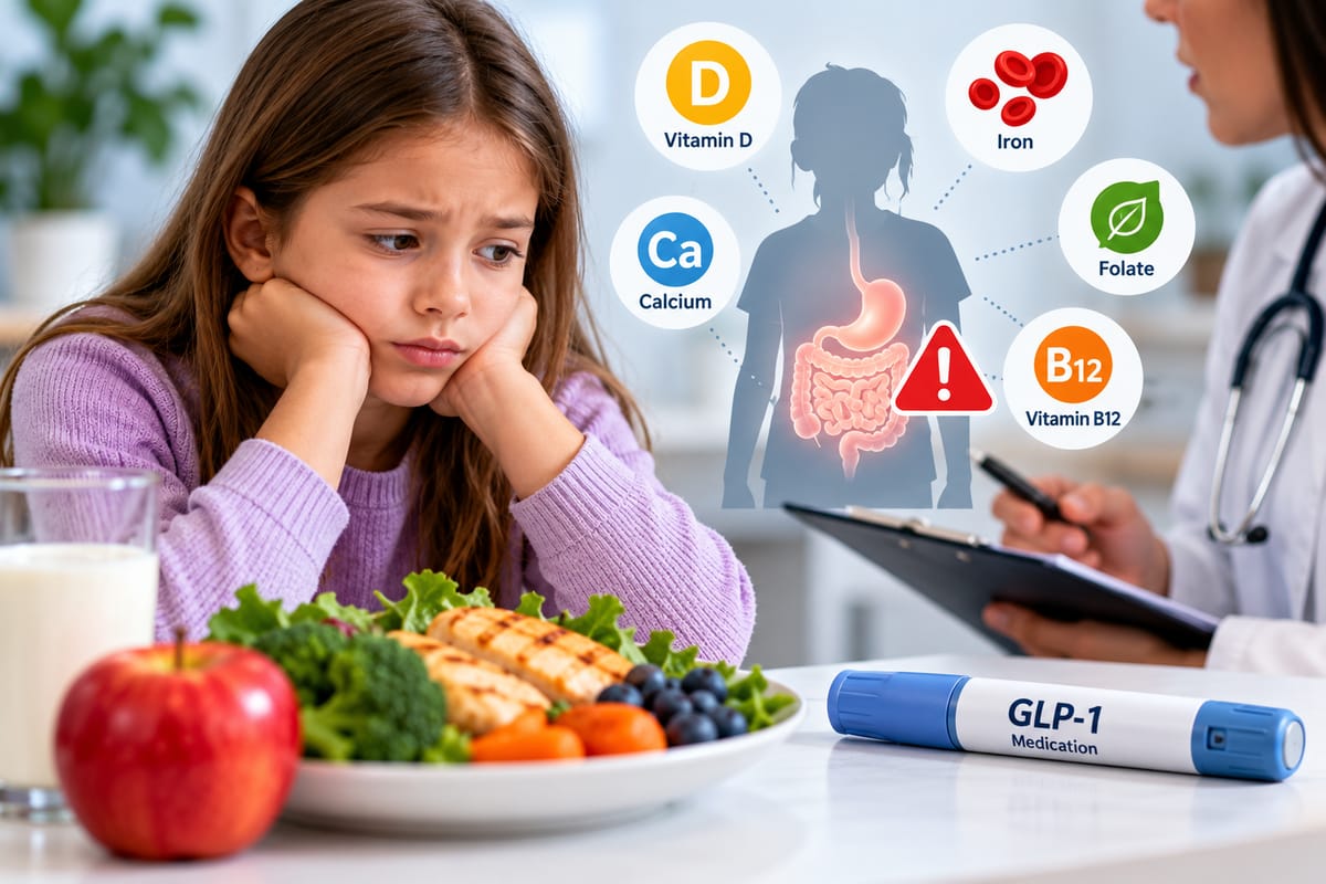 Study Finds Nutritional Deficiencies in Nearly 1 in 6 Children Taking GLP-1 Drugs