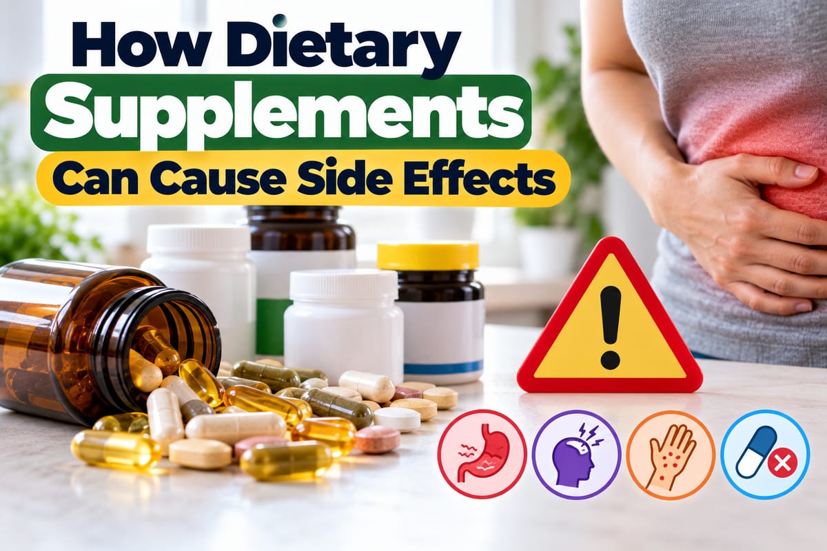 How Dietary Supplements Can Cause Side Effects