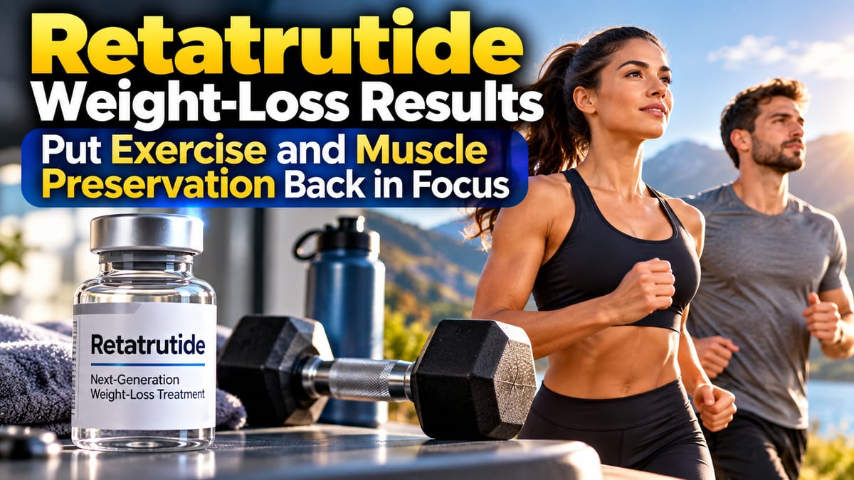 Retatrutide Weight-Loss Results Put Exercise and Muscle Preservation Back in Focus